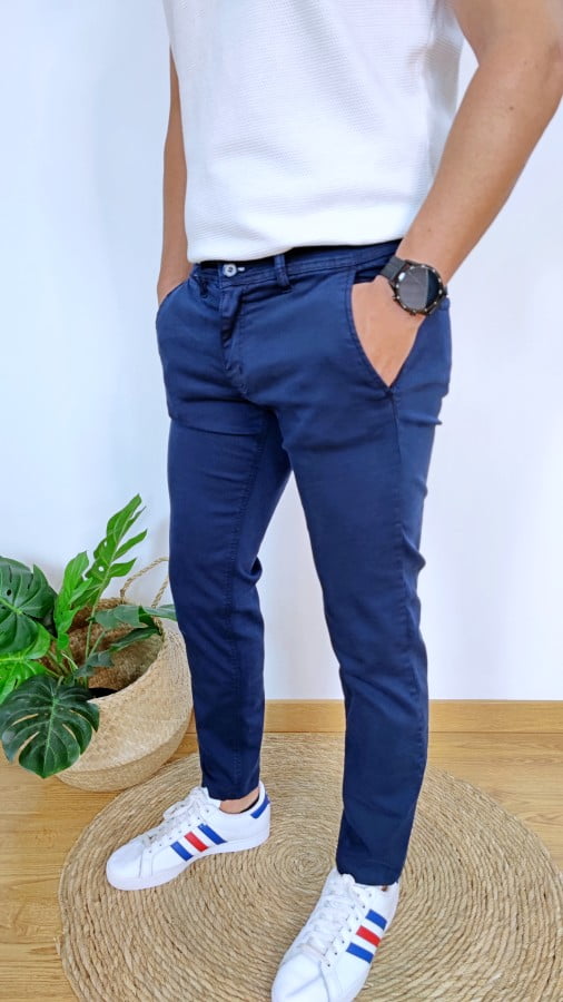 Pantalón Chino Marino
