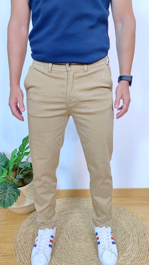 Pantalón Chino Beige