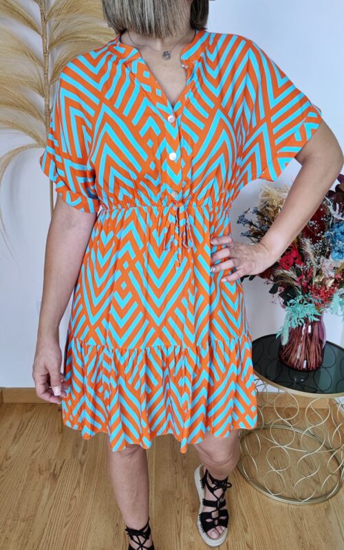 Vestido Bávaro Naranja