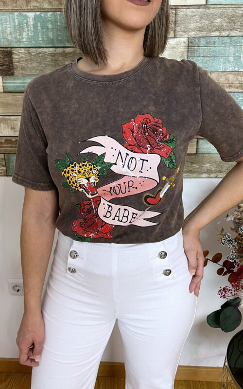 Camiseta Babe Desgastada