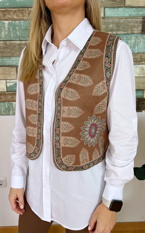 Chaleco Alhambra Camel