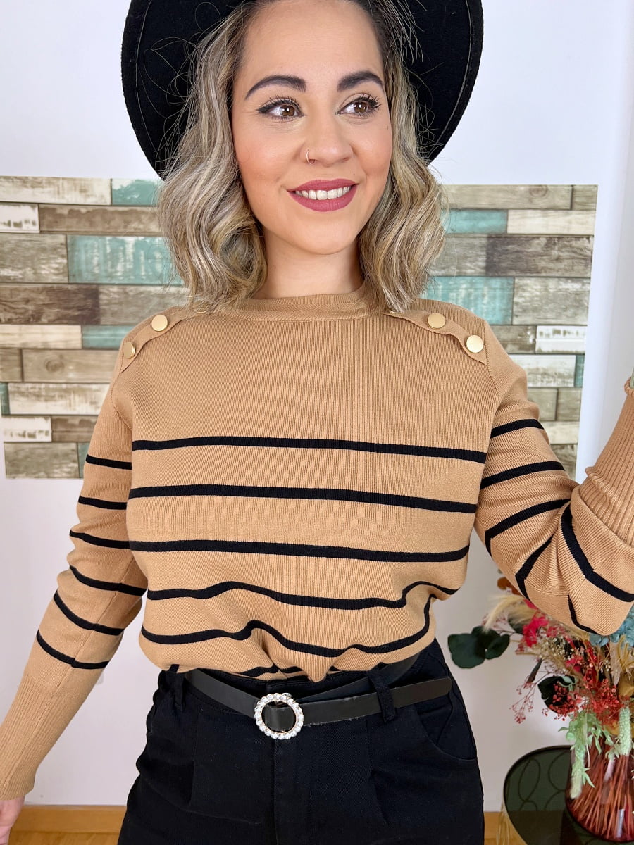 Jersey Merlín Camel